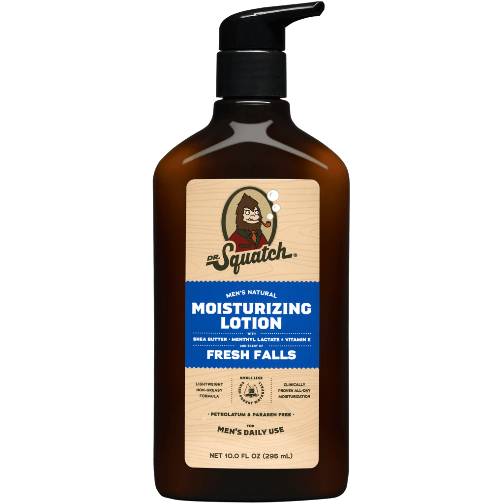 Dr. Squatch - Revitalize your skin with our NEW Fresh Falls Lotion 🌊 Smell  like a crisp forest waterfall with this new addition TODAY: https:// drsquatch.com/products/fresh-falls-lotion