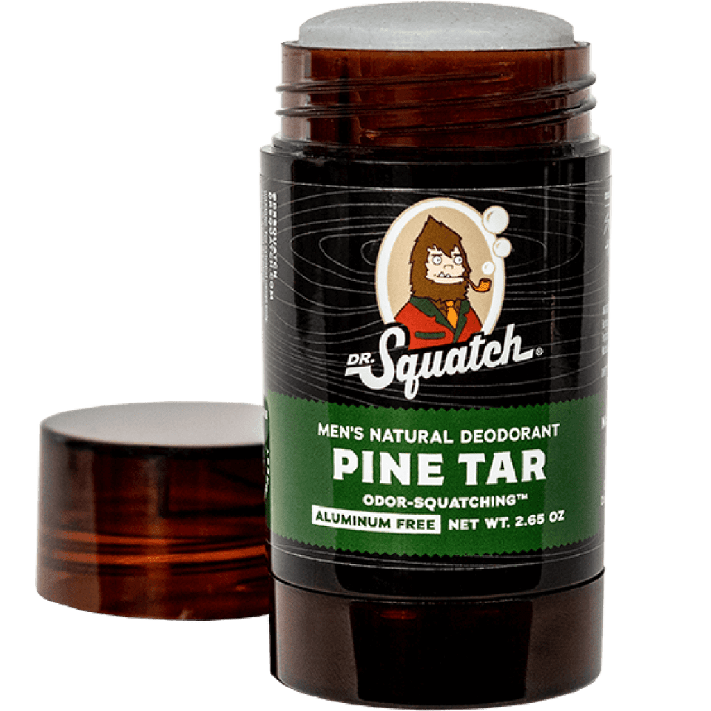 Dr. Squatch Bundle Pine Tar Deodorant and 2 Soaps w/Pouch - 5oz