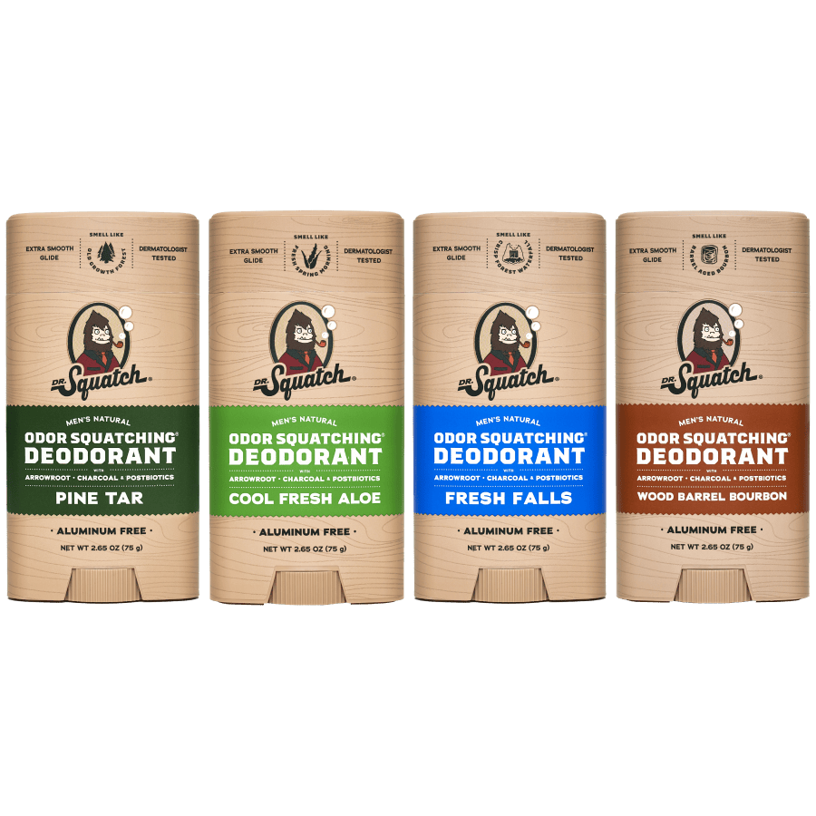 Deodorant 4Pack Dr. Squatch