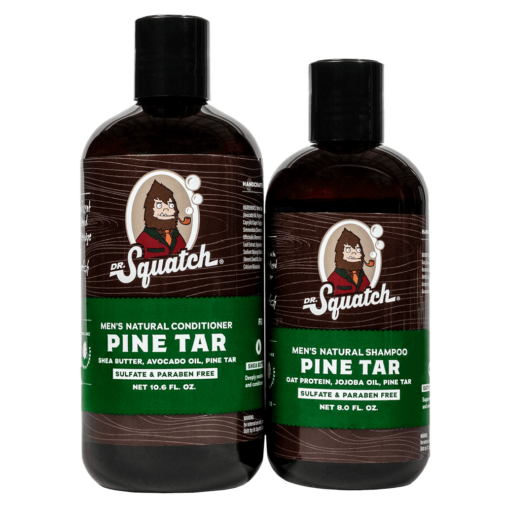 Pine Tar Shampoo  Dr. Squatch Hair Care
