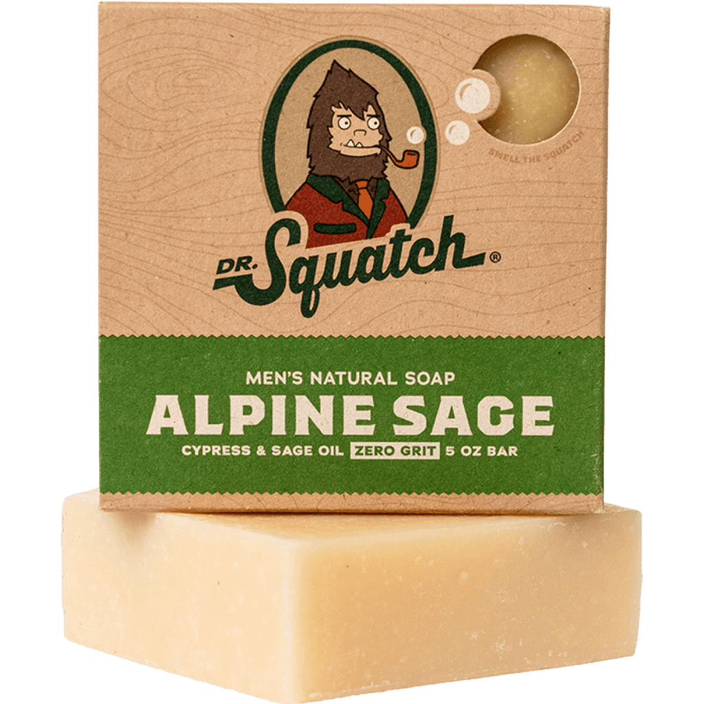 Alpine Sage Bar Soap For Men, Dr. Squatch