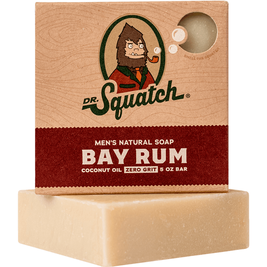 Bay Rum Deodorant By Dr. Squatch - Men's Naturally Fresh Island Tropic  Scent