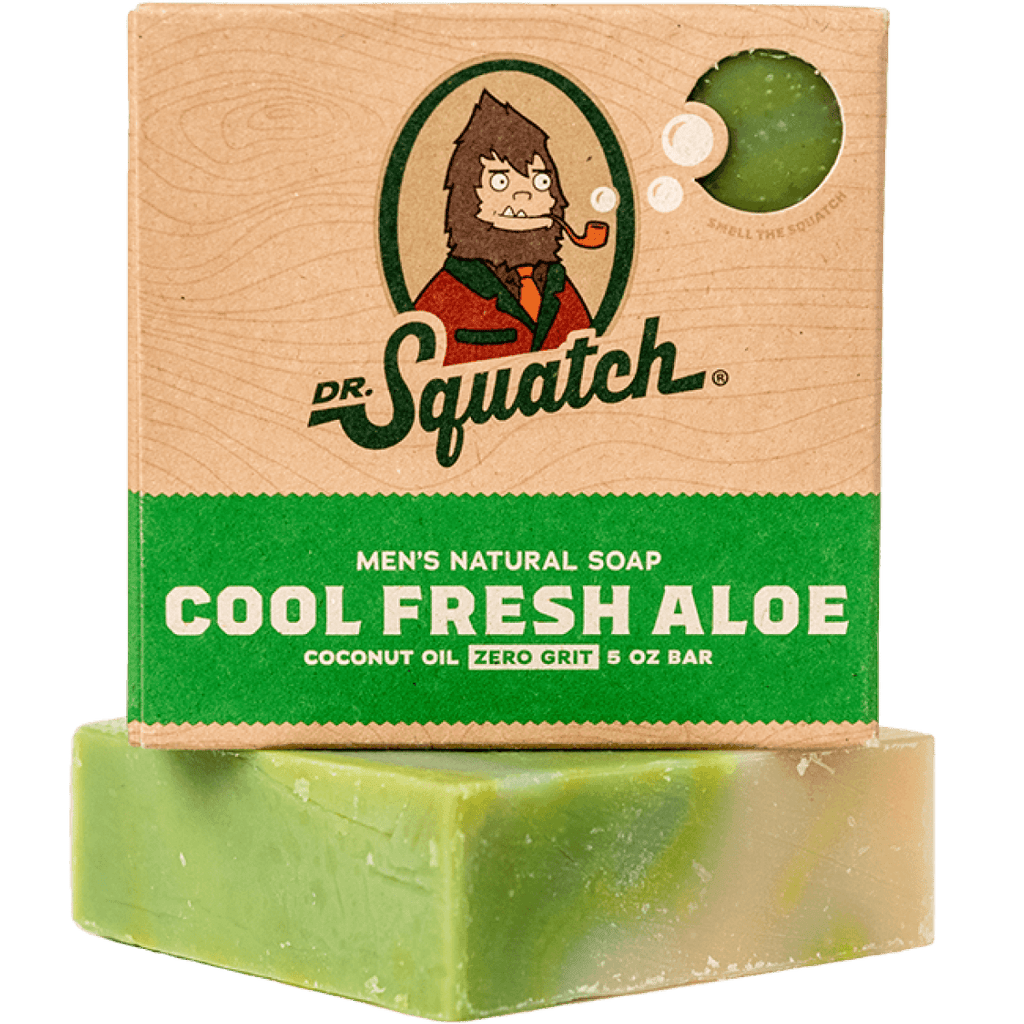  Dr. Squatch Men's Face Wash and Bar Soap Bundle