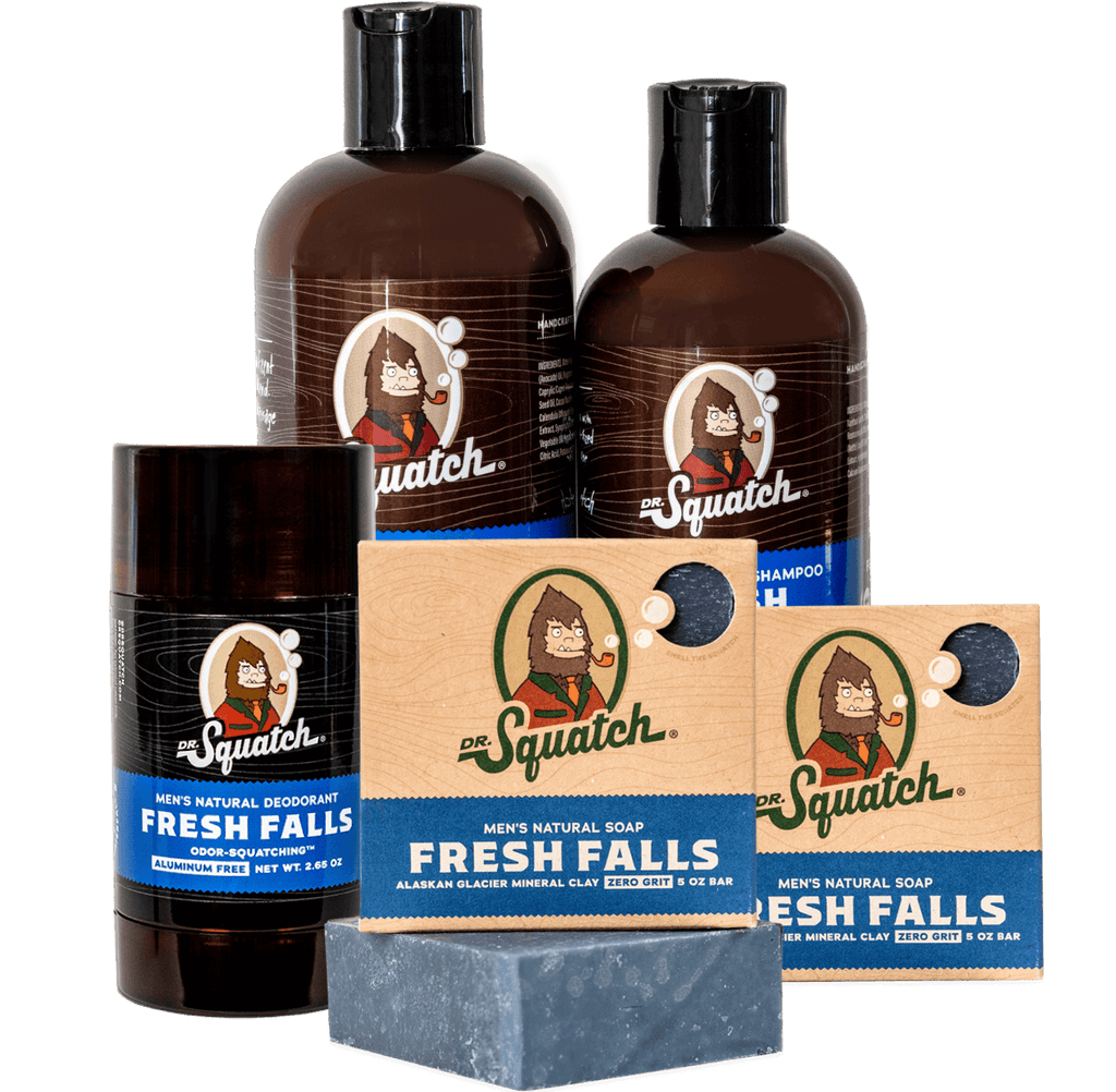 Dr Squatch Fresh Falls Natural Men's Deodorant 2.65 oz