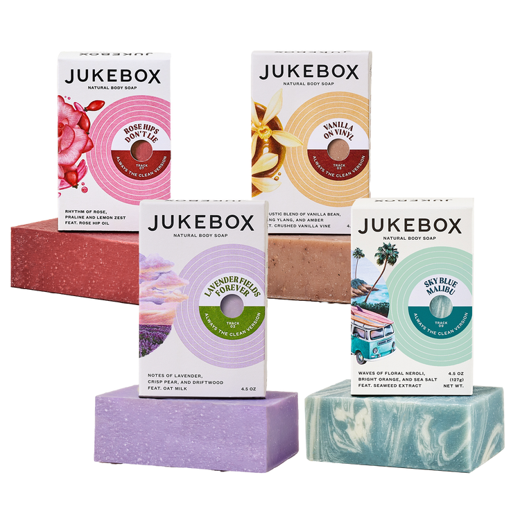 Jukebox Bar Soap 4-Pack image