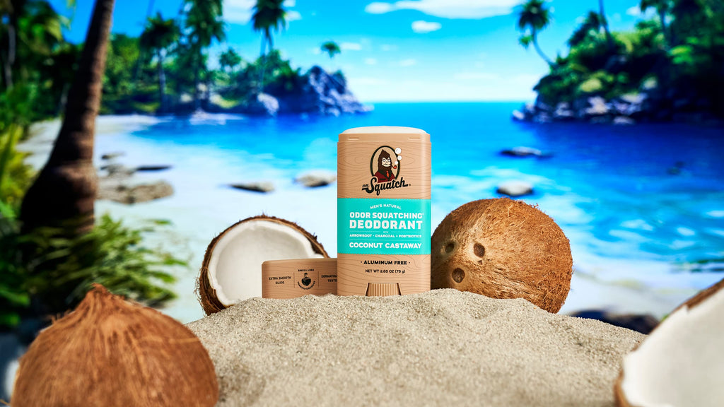 Coconut Castaway Deodorant - Dr. Squatch