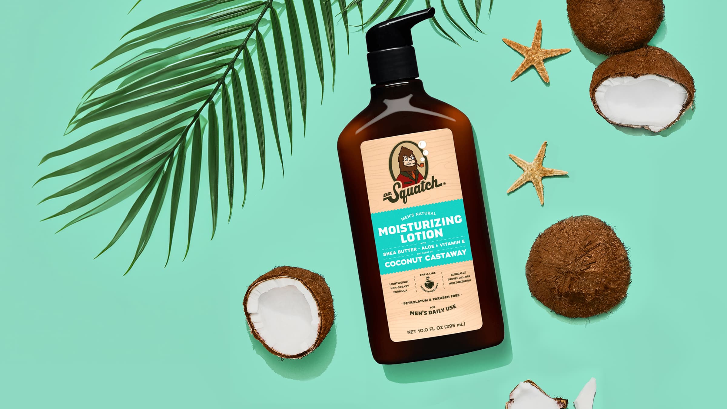Coconut Castaway Lotion - Dr. Squatch