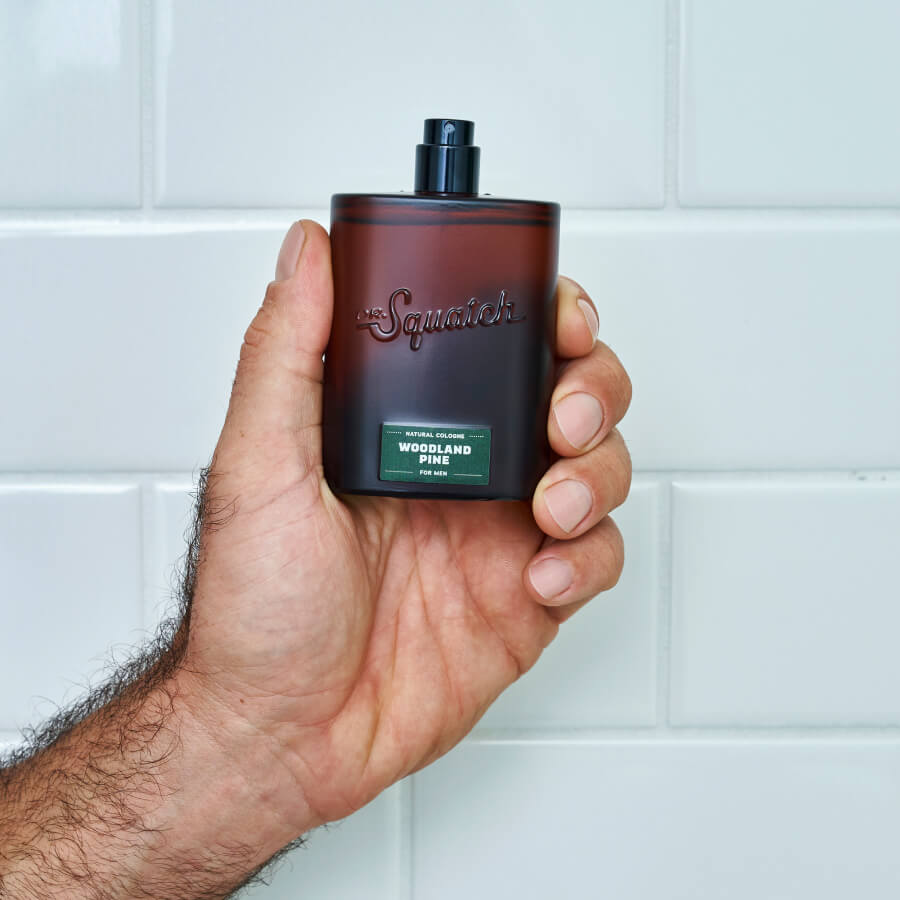  Dr. Squatch Men's Cologne Glacial Falls - Natural Cologne made  with sustainably-sourced ingredients - Manly fragrance of bergamot, clove,  and cedar - Inspired by Fresh Falls Bar Soap : Beauty