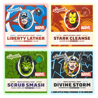 Dr. Squatch Avengers Liberty Lather, Divine Storm, Scrub Smash