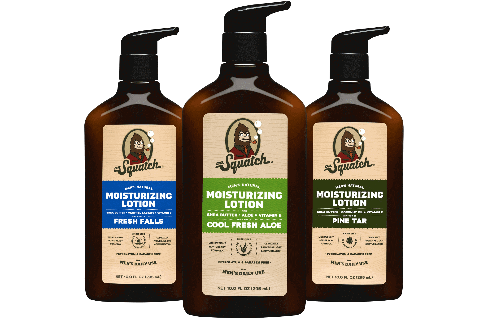 Lotion 3Pack Dr. Squatch