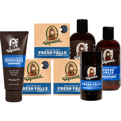 Dr. Squatch Men's Face Wash and Bar Soap Bundle - Exfoliating Face Wash  made with Natural Ingredient…See more Dr. Squatch Men's Face Wash and Bar  Soap