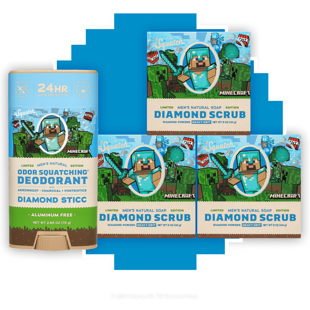 Minecraft double defense bundle dr squatch