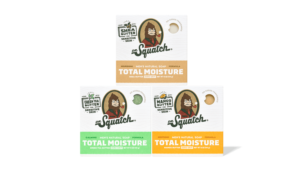 Total Moisture 3-Pack - Dr. Squatch