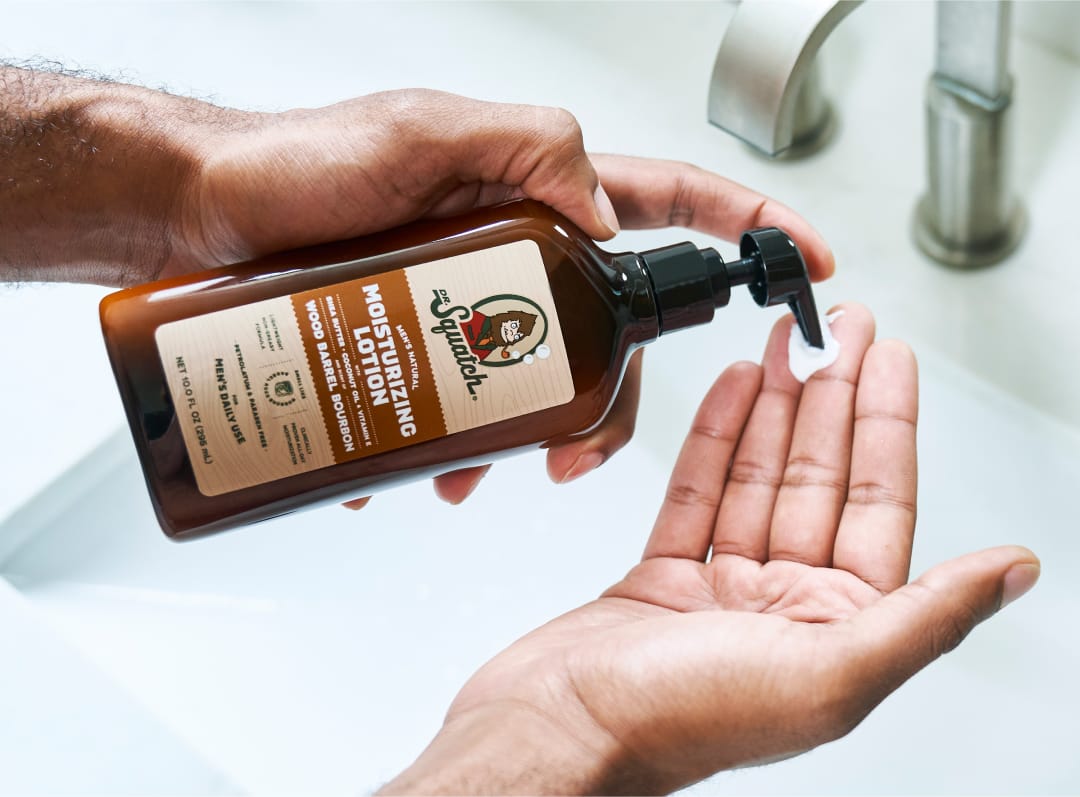 Wood Barrel Bourbon Lotion