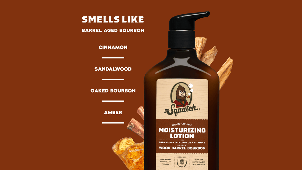 Wood Barrel Bourbon Lotion