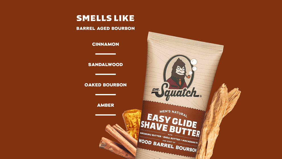 Easy Glide Shave Butter Wood Barrel Bourbon