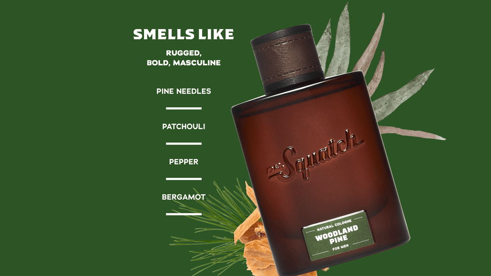 Woodland Pine Cologne Squatch - Main Image