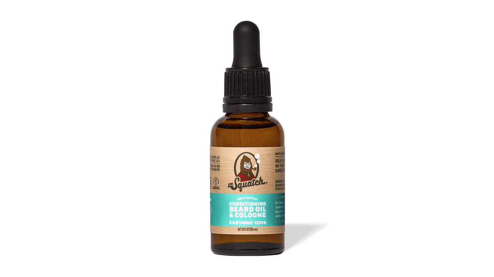 Castaway Cove Beard Oil & Cologne - Dr. Squatch