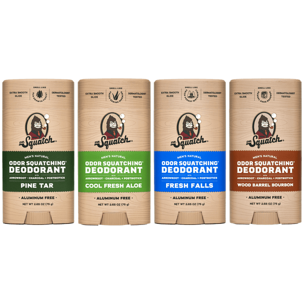 Dr Squatch Deodorant Essentials Bundle, 2.65 Ounce (Pack of