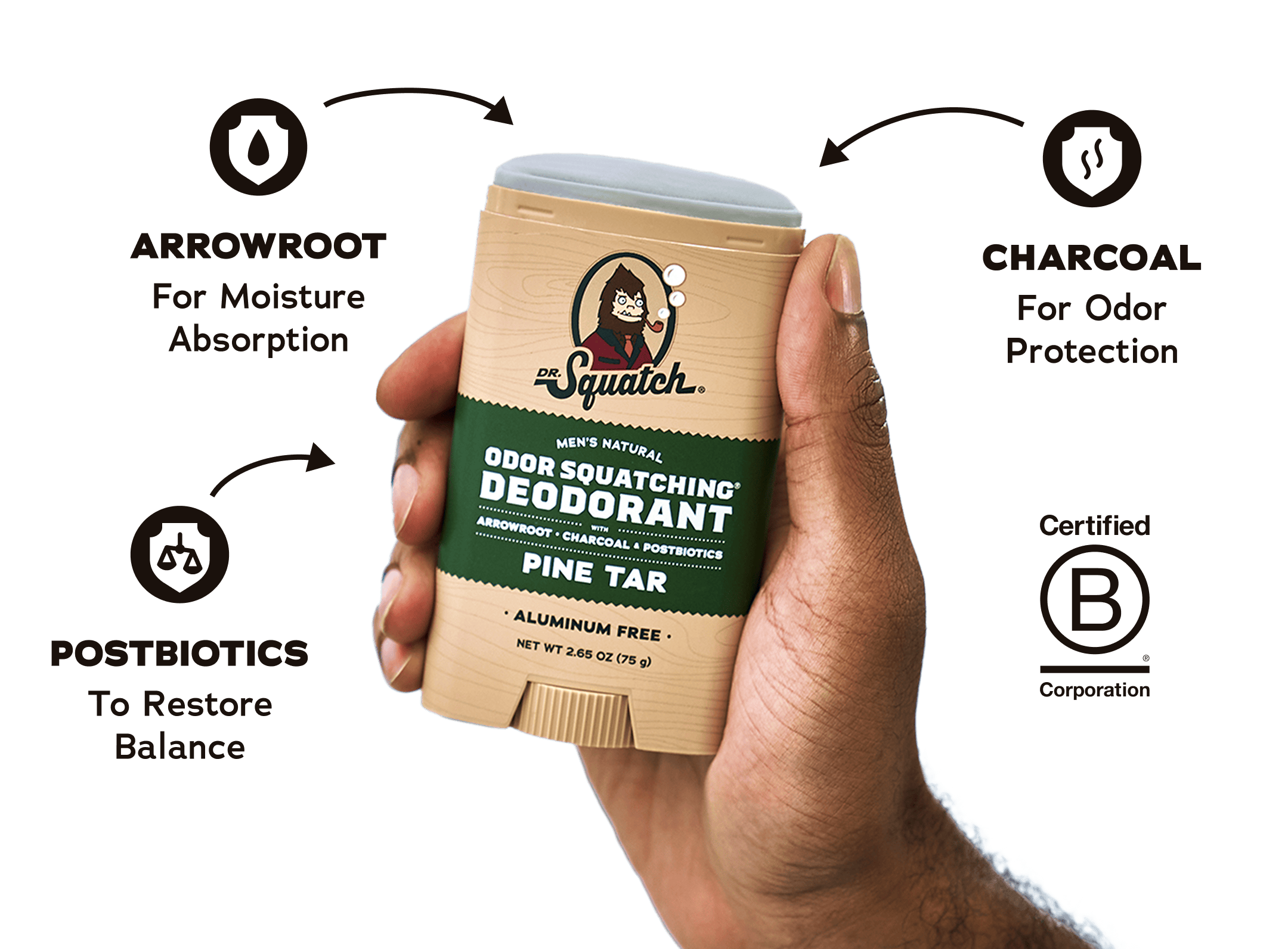 Summer Citrus Deodorant - Dr. Squatch