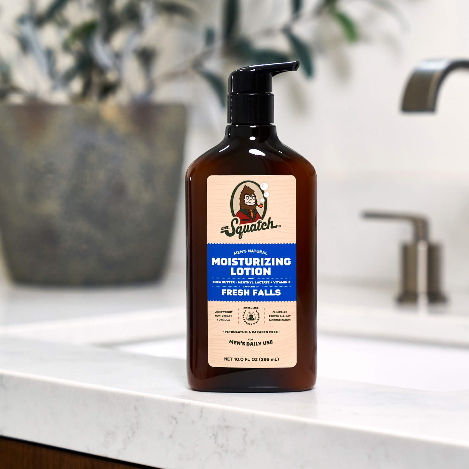  Dr. Squatch Men's Natural Lotion Non-Greasy Men's