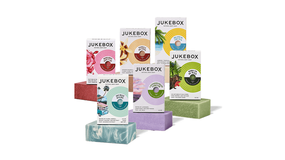Jukebox Bar Soap 6-Pack