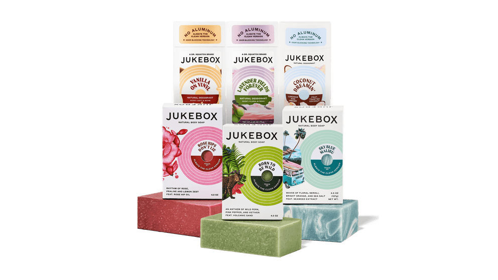 Jukebox Deodorant & Soap Set