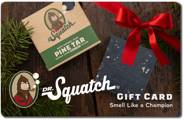 Dr. Squatch Men's Bar Soap Gift Set (10 Bars) - Pine  