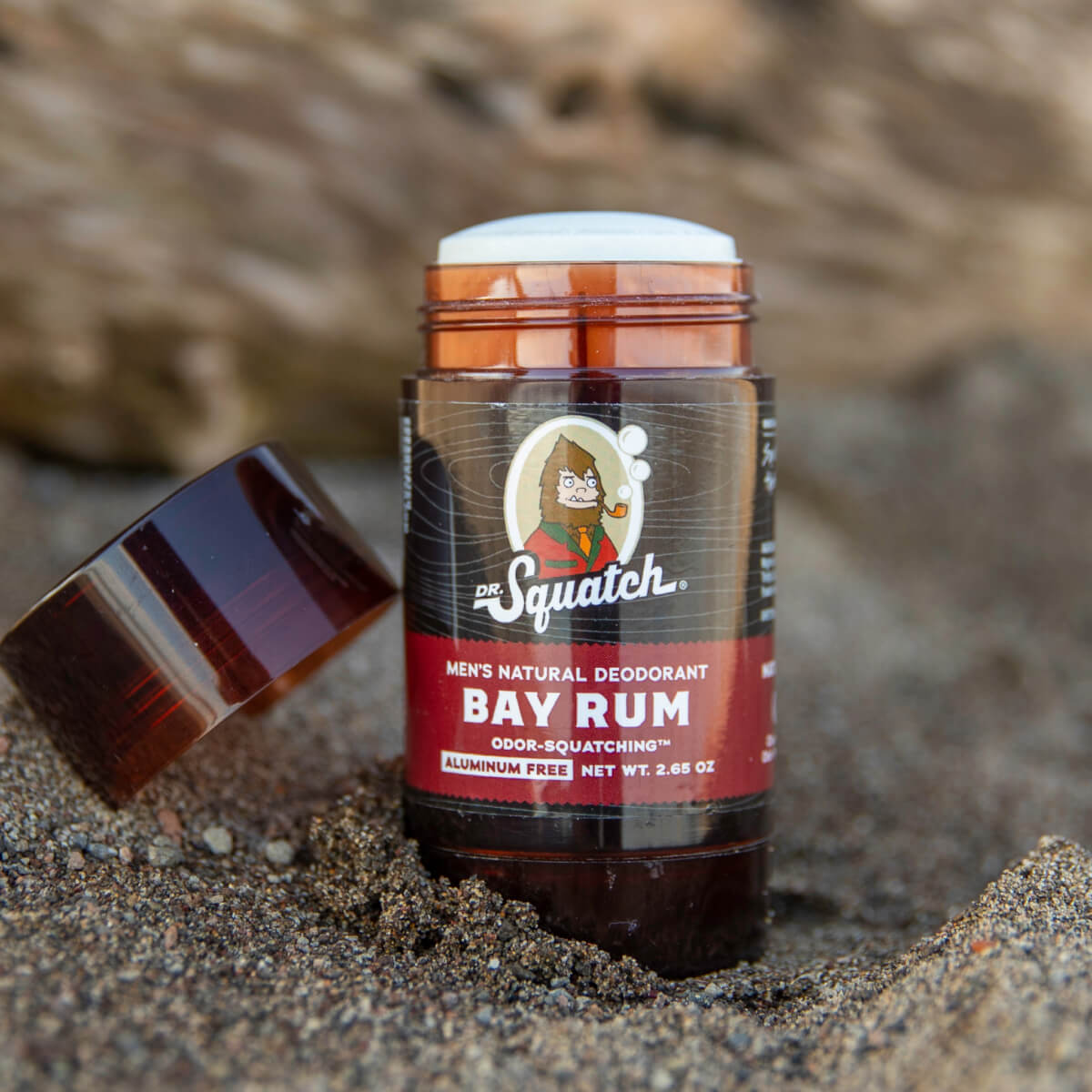 Dr. Squatch Bay Rum Deodorant – Burlap & Lace Market & Coffee Bar