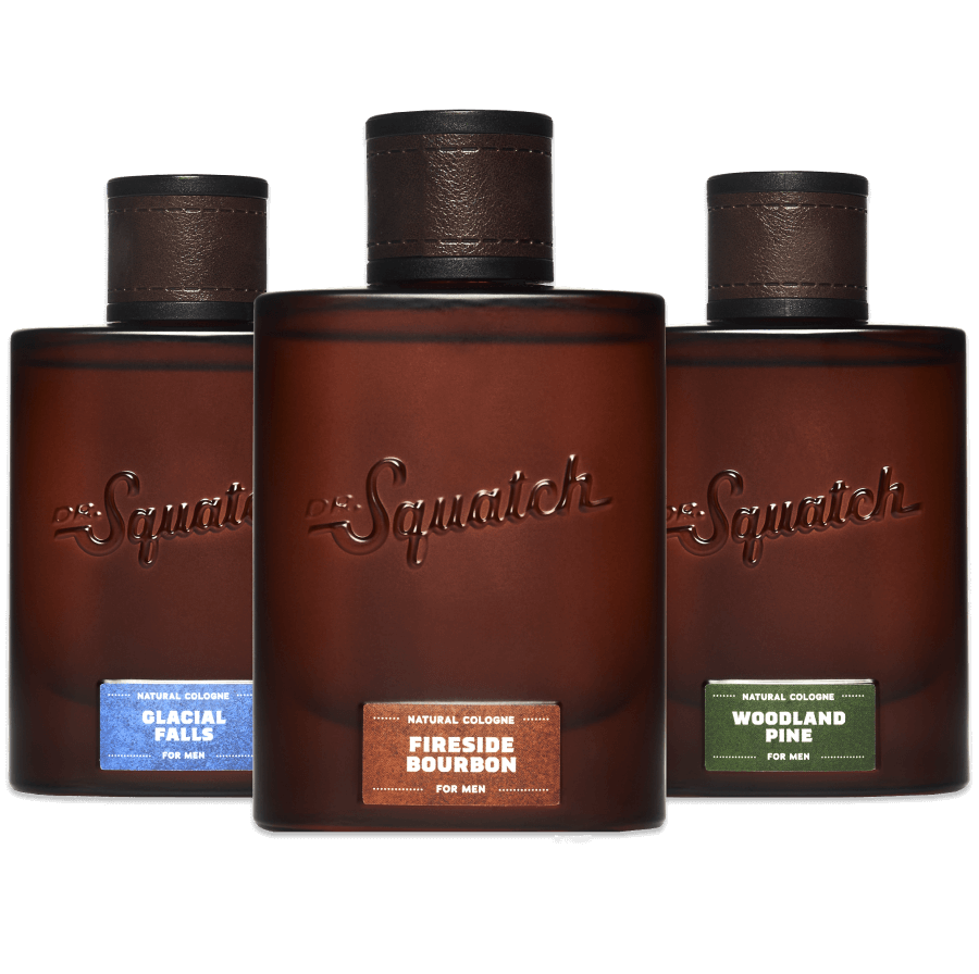 .com: Dr. Squatch Crushed Pine Cologne – All Natural Scent for Men  Made with Organic Spruce and Patchouli Oils 0.5 FL OZ : Everything Else