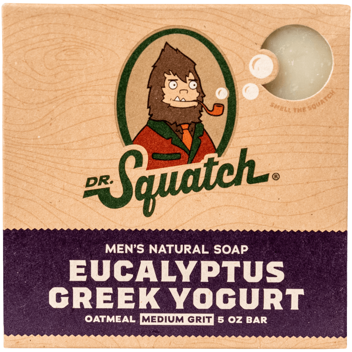 Dr. Squatch Men's Soap Variety 4 Pack - Men's Natural Bar Soap - Cold Brew  Cleanse, Birchwood Breeze, Bay Rum, Eucalyptus Greek Yogurt