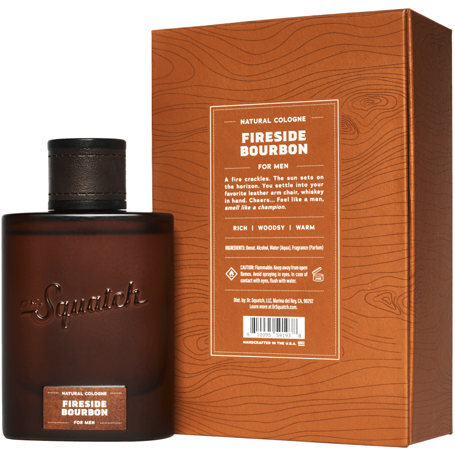 .com: Dr. Squatch Sandalwood Bourbon Cologne – All Natural