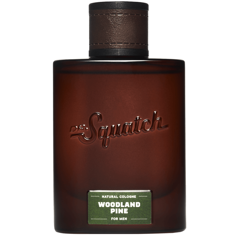 Dr. Squatch Men's Cologne Woodland Pine - Natural Cologne Made with Sustainably-Sourced Ingredients - Manly Fragrance of Pine, Cypress, and Vetiver