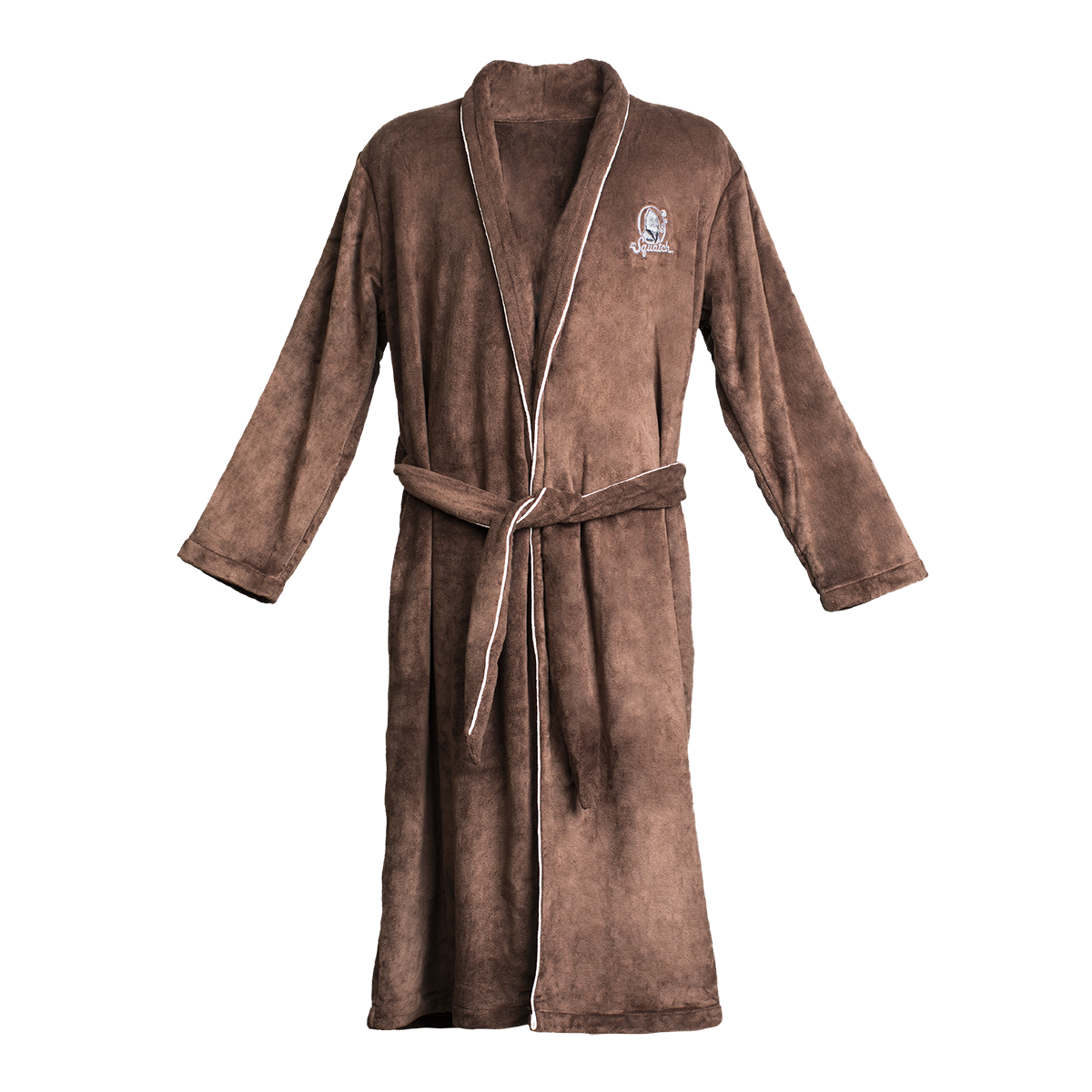 Men's waffle Linen Robe in White – MagicLinen