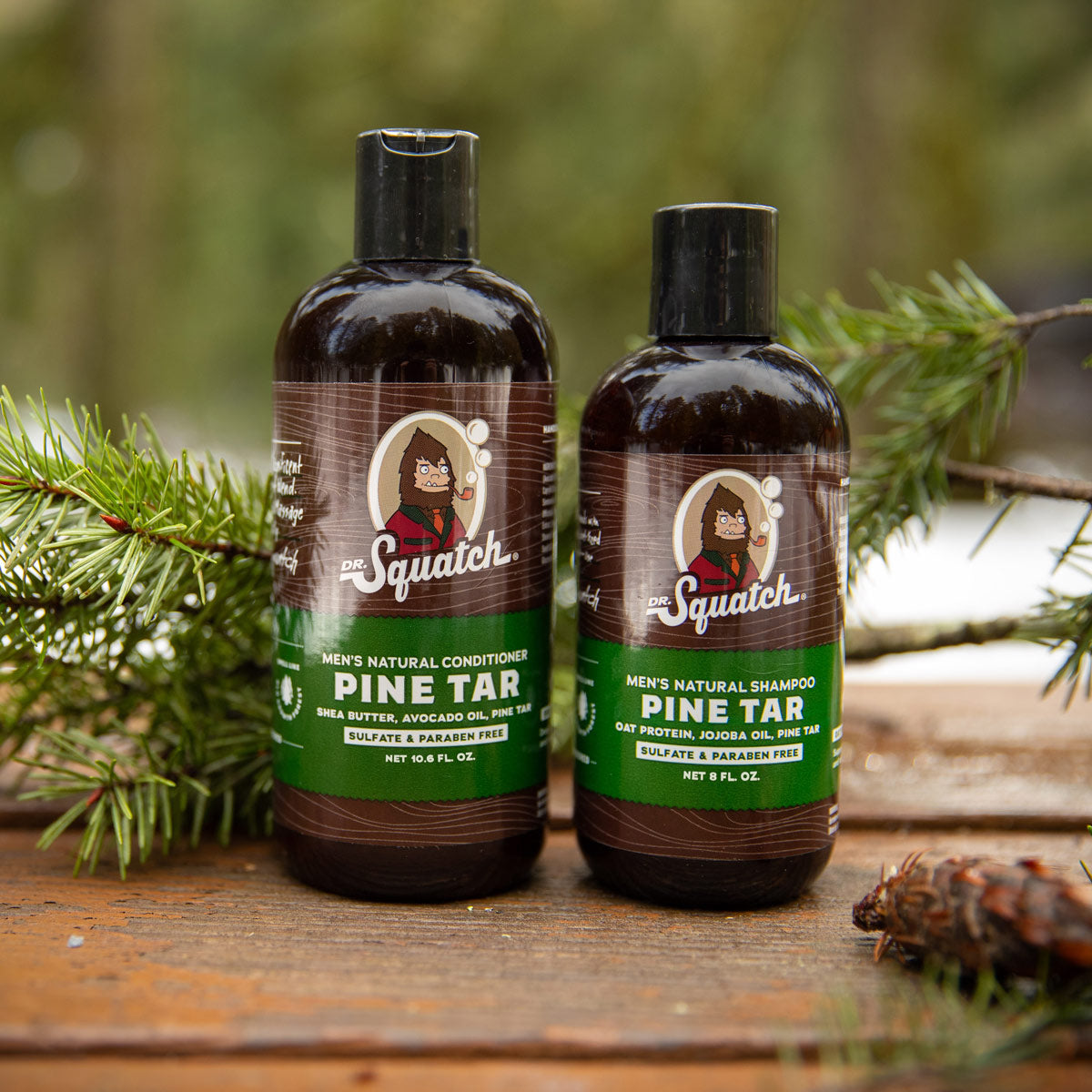 Pine Tar Hair Care Kit