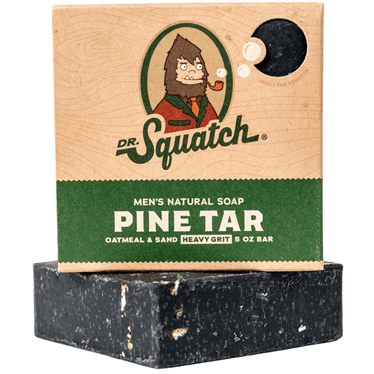 Dr. Squatch Pine Tar Natural Soap For Men