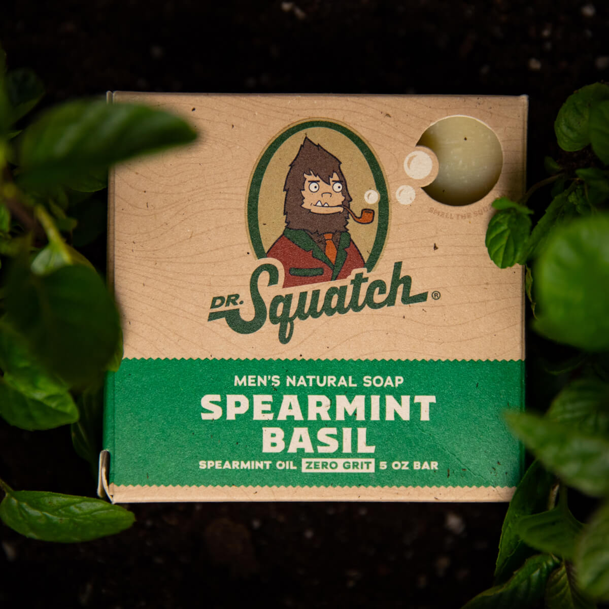 Dr. Squatch Bar Soap, Spearmint Basil – Blue Claw Co. Bags and Leather  Accessories For Men
